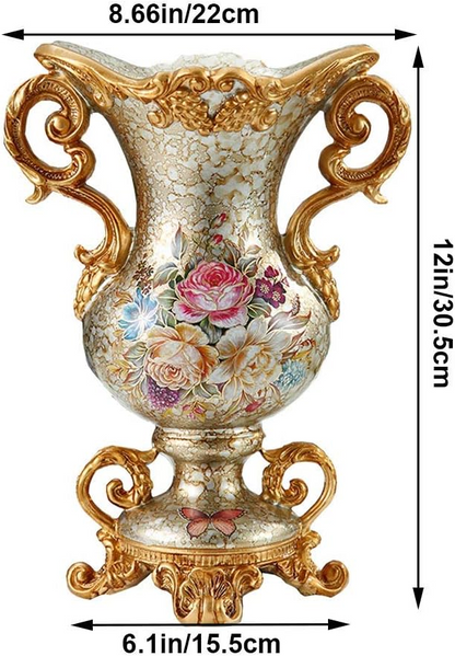 Claudiette Baroque Vase (30cm)