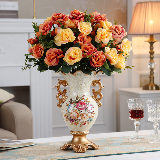 Bianca Baroque Vase (30cm)